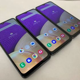 【金モバ】★期間限定価格★3台セット★良品★simフリー★Galaxy A32/64GB★5G SCG08 ★オーサムブラック★利用制限〇★内臓電池状態80％以上★KDDI★