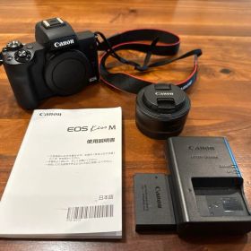 美品！Canon EOS Kiss M 単焦点レンズセット