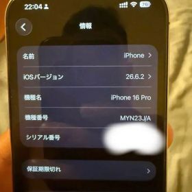 Apple iPhone 16 Pro 本体 256GB