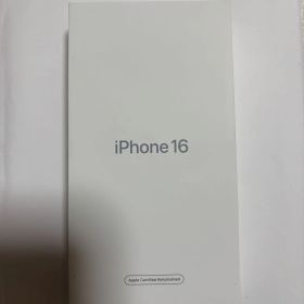 【未開封】iPhone16 128GB ウルトラマリン Apple認定整備済製品