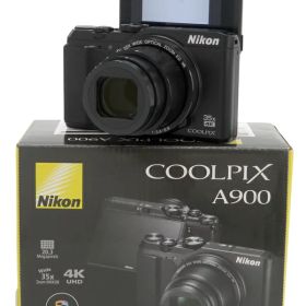 【Nikon】ニコン『COOLPIX A900 / ブラック』2016年10月発売 コンパクトデジタルカメラ 1週間保証【中古】