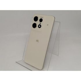【中古】MOTOROLA SoftBank 【SIMフリー】 motorola edge 50s pro バニラクリーム 8GB 256GB A402MO【日本橋3】保証期間１ヶ月【ランクB】