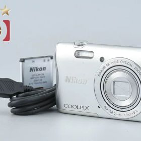 【中古】Nikon ニコン COOLPIX S3700 シルバー コンパクトデジタルカメラ