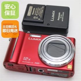 美品 DMC-TZ7 レッド 即日発送 Panasonic LUMIX デジカメ 本体 土日祝発送OK