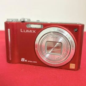 動作確認済 Panasonic LUMIX DMC-ZX1 レッド 8倍ズーム
