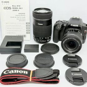 ⭐️Canon EOS Kiss X10 ダブルズームキット 一眼レフカメラ⭐️