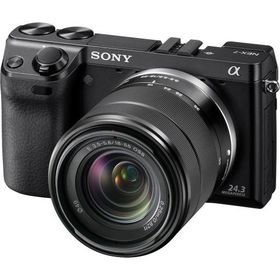 ソニー SONY ミラーレス一眼 α NEX-7 ズームレンズキット E18-55mm （中古品）