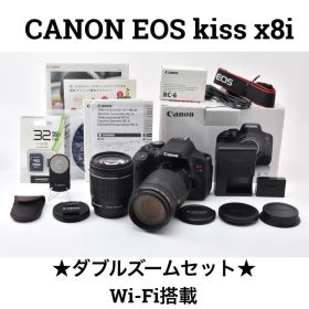 【美品】キヤノン CANON EOS kiss x8i デジタル一眼レフカメラ