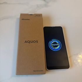 AQUOS wish3 ホワイト 64GB docomo