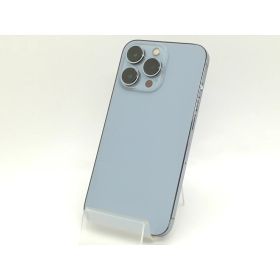 【中古】Apple 楽天モバイル 【SIMフリー】 iPhone 13 Pro 128GB シエラブルー MLUK3J/A【静岡】保証期間1ヶ月【ランクC】