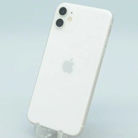 【中古】SIMフリー Apple iPhone11 64GB White A2221 MHDC3J/A