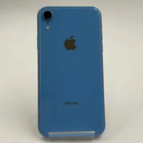 【中古】iPhoneXR 256GB ブルー MT112J/A docomo版SIMフリー 訳あり品