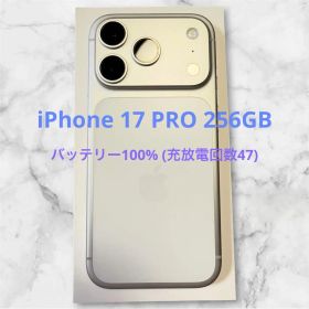 【極備品】Apple iPhone 17 Pro 256GB バッテリー100%