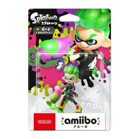 【新品】【即納】同梱不可 amiibo ボーイ【ネオングリーン】 （スプラトゥーンシリーズ） 任天堂 アミーボ フィギュア おもちゃ Splatoon