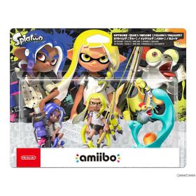【中古】[ACC][Switch] amiibo(アミーボ) トリプルセット[インクリング【イエロー】/オクトリング【ブルー】/コジャケ](スプラトゥーンシリーズ) 任天堂(NVL-E-AE3F)(20221111)