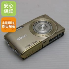 新品同様 COOLPIX S3300 スイートゴールド 即日発送 デジカメ Nikon デジタルカメラ 本体 土日祝発送OK
