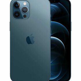 【中古】【安心保証】 iPhone12 Pro Max[128GB] SIMロック解除 docomo パシフィックブルー