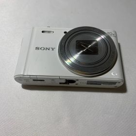 3982 Sony Cyber-shot DSC-WX300 ホワイト 動作確認済み デジカメ【ネ】