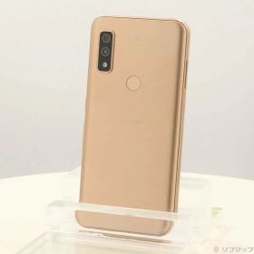 【中古】FUJITSU(富士通） arrows We 64GB ローズゴールド FCG01 au SIMフリー 【348-ud】