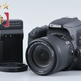 【中古】Canon キヤノン EOS Kiss X9 EF-S 18-55 IS STM レンズキット ブラック