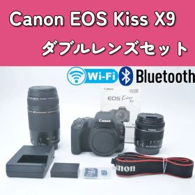 Canon EOS Kiss X9 ダブルレンズセット 一眼レフカメラ DSLR