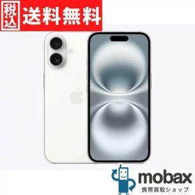◆ポイントUP◆《SIMロック解除済》※判定〇【超美品】【中古】 au iPhone 16 128GB [ホワイト] MYDR3J/A 白ロム 6.1インチ Apple（SIMフリー）