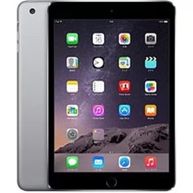 【中古】A+ランク【未使用に近い】 SIMフリー iPad mini3 16GB WiFi+Cellular スペースグレイ 利用制限-(白ロム) 送料無料