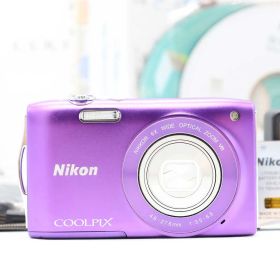 ニコン Nikon Coolpix S3300 16MP Digital Camera Purple 元箱 [美品] #Z7025A