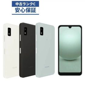 【中古】【可】 AQUOS wish3 ブラック ホワイト グリーン SIMフリー SIMFREE 【安心30日保証】 本体 白ロム CCコネクト