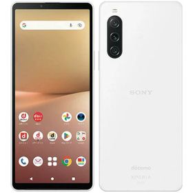 【中古】【安心保証】 Xperia 10 V SO-52D[128GB] docomo ホワイト