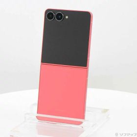 【中古】SAMSUNG(サムスン) Galaxy Z Flip7 512GB コーラルレッド SM-F766QZRESJP SIMフリー 【349-ud】