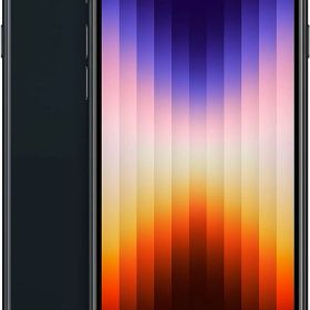 【整備済み品】【中古美品】アップルApple iPhone SE（第3世代）128GB ミッドナイト 4.7インチ SIMフリー【送料無料】