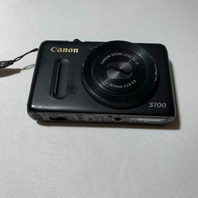 4160 Canon PowerShot S100 ブラック ジャンク品 デジカメ【ネ】