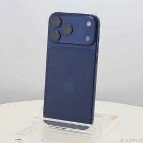 【中古】Apple(アップル) iPhone17 Pro Max 2TB ディープブルー MFYL4J／A SIMフリー 【258-ud】