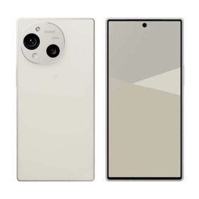 シャープ SHARP SIMフリースマートフォン AQUOS R10 / Snapdragon 7 Gen 3 / 6.5インチ 12GB+256GB カシミヤホワイト SHM31AW