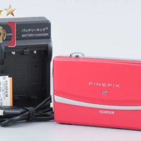 【中古】FUJIFILM 富士フイルム FINEPIX Z90 レッド コンパクトデジタルカメラ