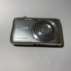 4120 Nikon COOLPIX A300 シルバー ジャンク品 デジカメ【ネ】
