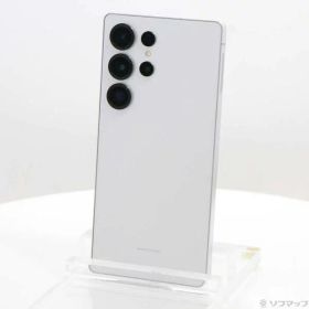 【中古】SAMSUNG(サムスン) 〔展示品〕 Galaxy S25 Ultra 256GB チタニウムホワイトシルバー SM-S938QZSASJP SIMフリー 【348-ud】