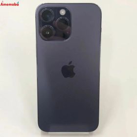 【中古】iPhone14 Pro Max 128GB ディープパープル MQ8R3LL/A アメリカ版SIM