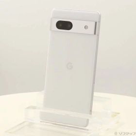 【中古】GOOGLE(グーグル) Google Pixel 7a 128GB スノー GOSAU2 Softbank SIMフリー 【269-ud】
