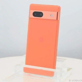 【中古】GOOGLE(グーグル) Google Pixel 7a 128GB コーラル GA04438-JP SIMフリー 【269-ud】