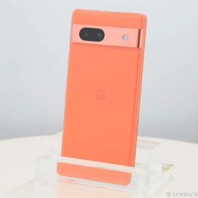 【中古】GOOGLE(グーグル) Google Pixel 7a 128GB コーラル GA04438-JP SIMフリー 【269-ud】