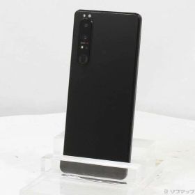 【中古】SONY(ソニー) Xperia 1 III 256GB フロストブラック SOG03 auロック解除SIMフリー 【368-ud】