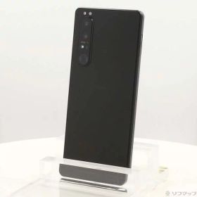 【中古】SONY(ソニー) Xperia 1 III 256GB フロストブラック SOG03 auロック解除SIMフリー 【196-ud】