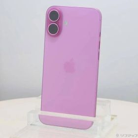 ソフマップ 〔中古品〕 iPhone16 Plus 128GB ピンク MXVD3J／A SIMフリー【377】