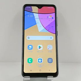 Galaxy A21 シンプル SCV49 au ブラック 送料無料 本体 c22518 【中古】
