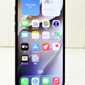 白ロム au SIMフリー Apple iPhone16e 128GB iOS27 Black MD1Q4J/A 初期化済 【m035344】【中古】【K20260926】
