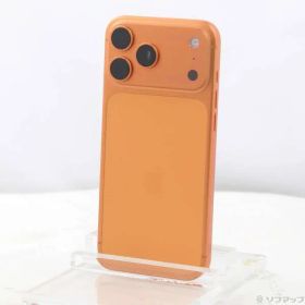 ソフマップ 〔中古品〕 iPhone17 Pro Max 512GB コズミックオレンジ MFYD4J／A SIMフリー【276】