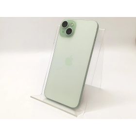 【中古】Apple 国内版 【SIMフリー】 iPhone 15 Plus 128GB グリーン MU0E3J/A【神保町】保証期間1ヶ月【ランクB】