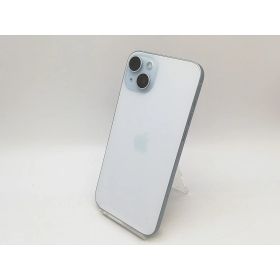 【中古】Apple docomo 【SIMフリー】 iPhone 15 Plus 128GB ブルー MU0D3J/A【鹿児島中町】保証期間1ヶ月【ランクB】